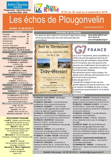 Bulletin 24 2019