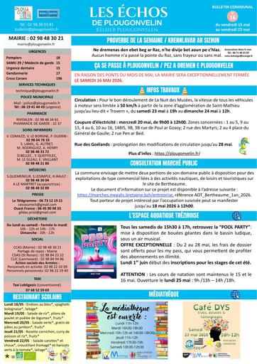 Bulletin 16 2026