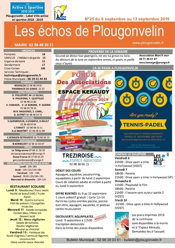 Bulletin 25 2019